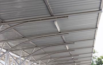 installing Loch Sgioport metal roofing